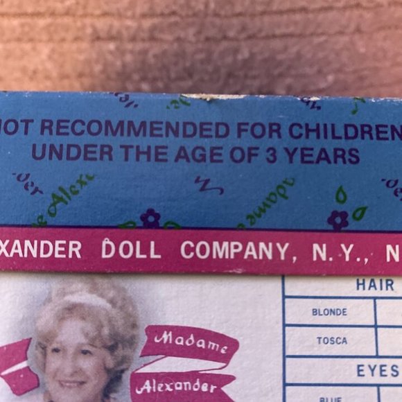 VTG Madam Alexander TOMMY TITTLEMOUSE #444 Collectible Nursery Rhyme Y2K Unisex - Picture 12 of 12